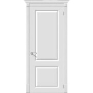 Дверь межкомнатная Скинни-12 Эмаль, Whitey, глухая, скиновая