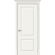 Дверь межкомнатная Скинни-12 Эмаль, Whitey, глухая, скиновая