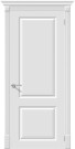Дверь межкомнатная Скинни-12 Эмаль, Whitey, глухая, скиновая
