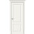 Дверь межкомнатная Скинни-12 Эмаль Whitey, без декора, глухая, без стекла, скиновая