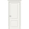 Дверь межкомнатная Скинни-12 Эмаль, Whitey, глухая, без стекла, скиновая