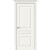 Дверь межкомнатная Скинни-14 Эмаль Whitey, без декора, глухая, без стекла, скиновая