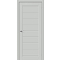Дверь межкомнатная Браво-21 Эмалит, Grey Matt, глухая, царговая