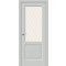 ДП ЭМА Неоклассик-33 Grey Matt White Сrystal 200*80