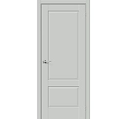 Дверь межкомнатная «Прима-12» Grey Matt глухая
