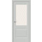 ДП ЭМА Прима-3 Grey Matt White Сrystal 200*80