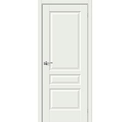 Дверь межкомнатная Неоклассик-34 Эмалит White Matt, глухая, филенчатая
