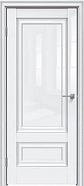 Дверь межкомнатная "Gloss- 598" Белый глянец глухая