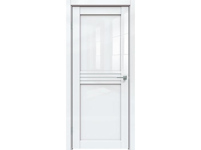 ДП  "Gloss-601" Белый глянец Сатинато белое 200х80