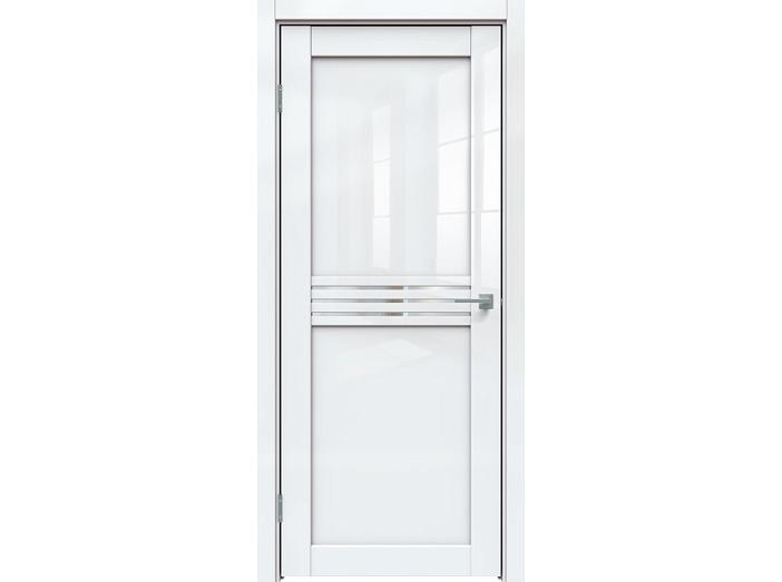 ДП  "Gloss-601" Белый глянец Зеркало 200х80