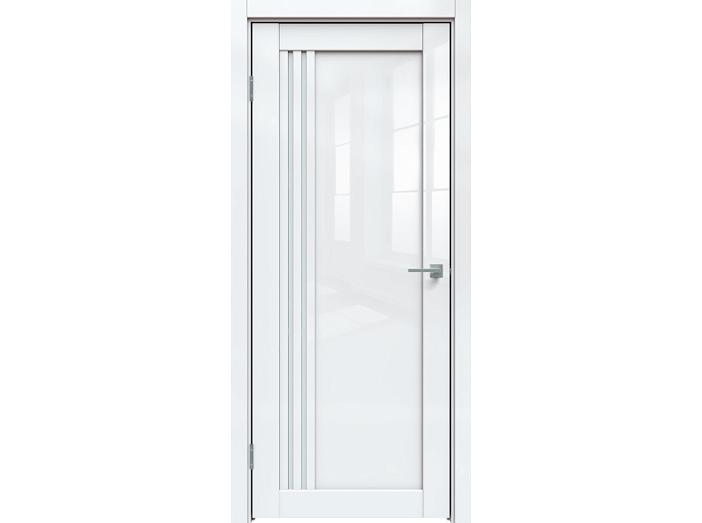 ДП  "Gloss-604" Белый глянец Сатинато белое 200х80