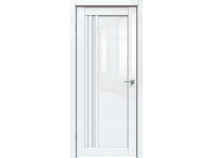 ДП  "Gloss-608" Белый глянец Сатинато белое 200х80