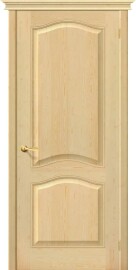 Дверь межкомнатная М7 Массив, Под покраску, глухая, филенчатая