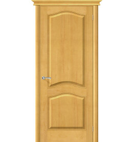 Дверь межкомнатная М7 Массив, Т-04 (Медовый), глухая, филенчатая
