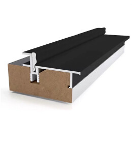 Коробка Инвизибл Инсайд Браво AL Черный для ДП:200*70 Пр.