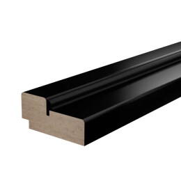 Коробка Инвизибл Инсайд Браво AL Черный для ДП:200*80 Лев.