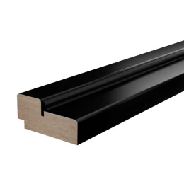 Коробка Инвизибл Инсайд Браво AL Черный для ДП:200*90 Лев.