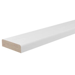 Притворная планка ЭКО Snow Veralinga МДФ 2000*30*8 