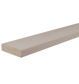 Притворная планка ЭМА (Софт мокко) МДФ 2070*32*10