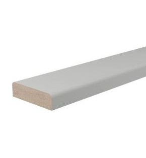 Притворная планка ПЭТ Grey Silk МДФ 2000*30*8