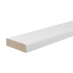 Притворная планка ПЭТ White Silk МДФ 2000*30*8