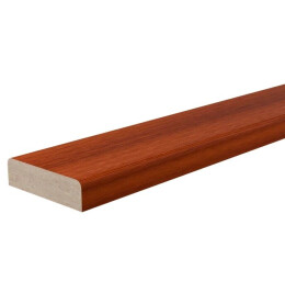 Притворная планка ПВХ П-17 (ИталОрех) МДФ 2000*30*8