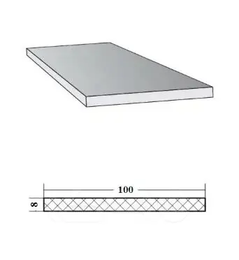 Добор ФП Дуб модена тауп 100х8х2070
