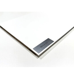 Добор "Т" ПЭТ White Silk МДФ 2070*200*8