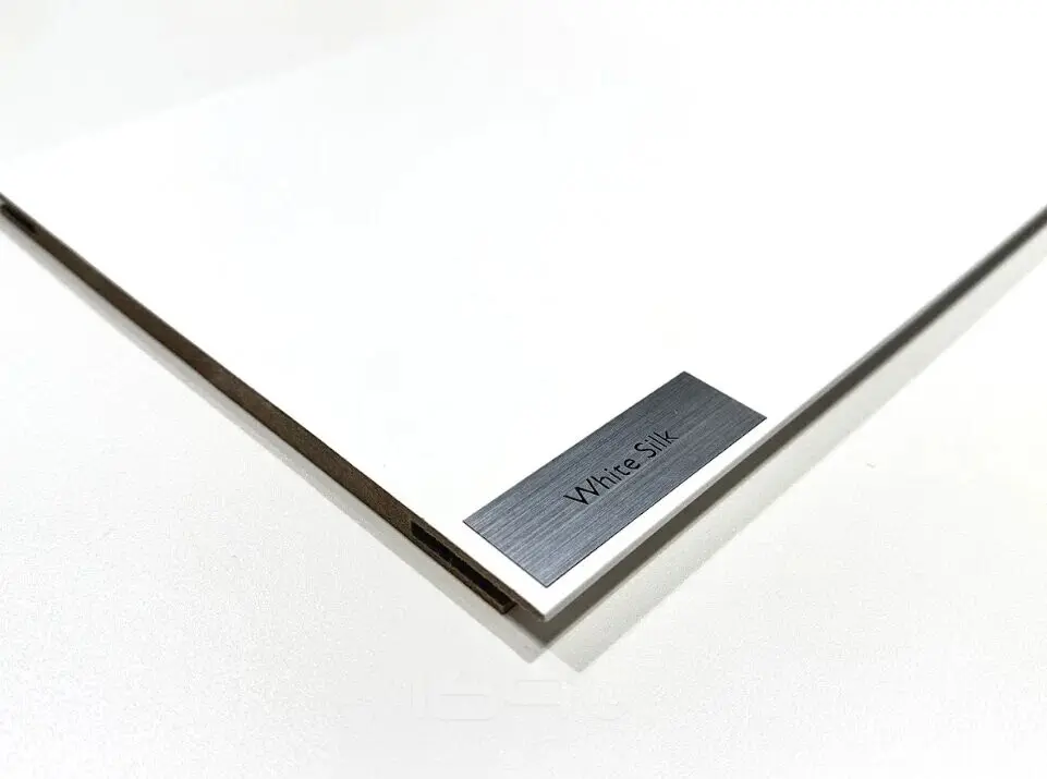 Добор "Т" ПЭТ White Silk МДФ 2070*200*8