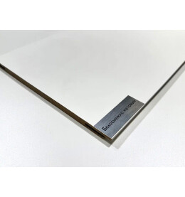 Добор Т "ПВХ"  10х100x2070 мм, Белоснежно матовый