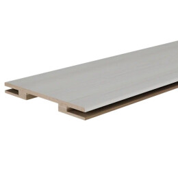 Добор "T" В Дуб шале белый МДФ 2070*120*10