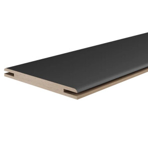 Добор телескопический Флекс Эмаль Shellac Graphite МДФ 2370*150*8