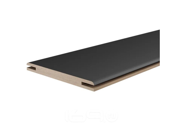 Добор телескопический Флекс Эмаль Shellac Graphite МДФ 2370*200*8