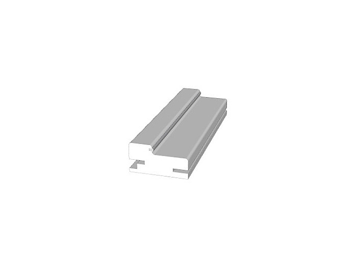 Коробка телескопическая для каркаса (с уплотнит.) без зарезки 40х80x2440 мм, Дуб патина золото