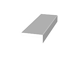 Наличник Т "ПВХ"10х75x2440 мм, Дарк Вайт