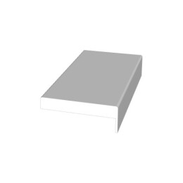 Наличник Т "ПВХ"16х120x2440 мм, Дуб серена светло-серый