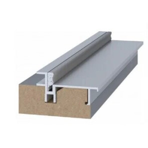 Комплект коробки Invisible 2300/1000-59*44 (R), кромка-матовый хром, (AGB)