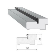 Коробка ЭМА компланарная сэндвич (Полуночный синий)80*35*2070 комплект (3 шт.) (у.п)