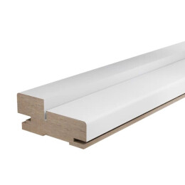 Коробка компланарная Флекс Эмаль Shellac White МДФ 2370*66*32 (у,п)