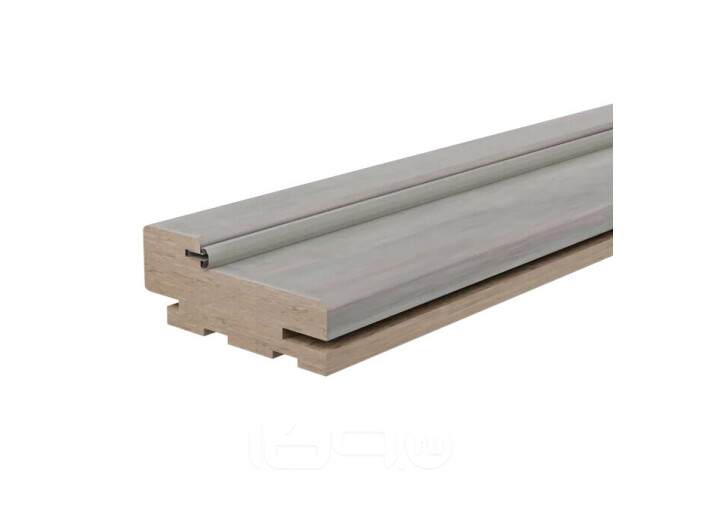 Коробка "Т" сэндвич ЭМА комплект 2,5 шт. (Бетон светлый) МДФ 2070*80*35 (у.п)