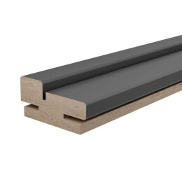 Коробка "Т" ЭМА комплект 2,5 шт. (Софт графит) МДФ 2070*70*32 (у.п)