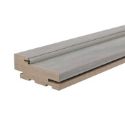 Коробка "Т" сэндвич ЭМА комплект 3 шт. (Бетон светлый) МДФ 2070*80*35 (у.п)