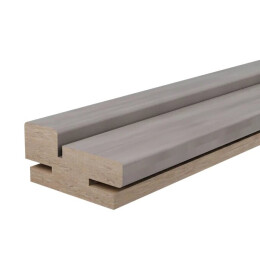 Коробка "Т"  ЭМА МДФ (Бетон светлый) 70*32*2070  комплект  (3шт.) (у.п)