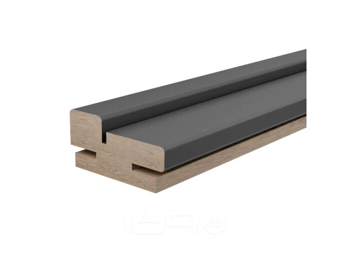 Коробка "Т"  ЭМА МДФ (Софт графит) 70*32*2070  комплект  (3шт.) (у.п)