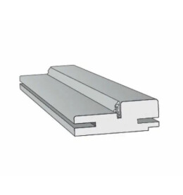 Коробка "Т" В  Дуб элегансия чистый МДФ 2070*70*32 (у.п) (2.5 шт.)