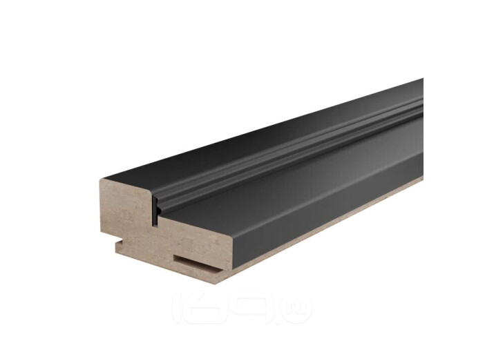 Коробка телескопическая AL Флекс Эмаль Shellac Graphite МДФ 2070*70*32 (у,п)