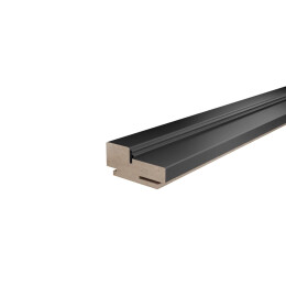 Коробка телескопическая Флекс Эмаль Shellac Graphite МДФ 2370*70*32 (у,п)