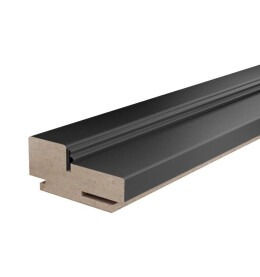 Коробка телескопическая Флекс Эмаль Shellac Graphite МДФ 2370*70*32 (у,п)