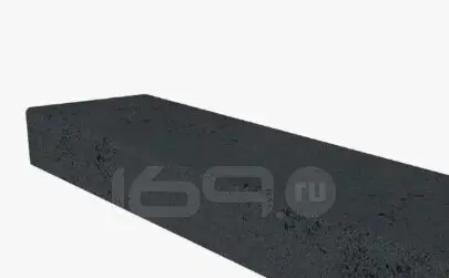 Наличник ЭМА компланарный прямой (Бетон тёмный) 90*10*2150 комплект (5 шт.)