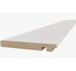 Наличник компланарный Флекс Эмаль Shellac White МДФ Прямоугольный 2150*85*10